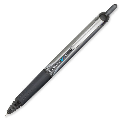 Pilot Pen Corporation of America Rollerball Pen, Retractable, Fine Point, Green Barrel/Ink