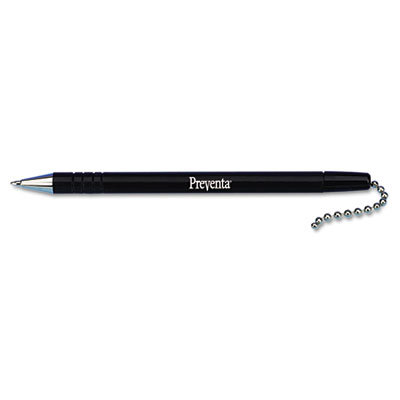 PM Company Refill for Preventa Deluxe Antimicrobial Counter Pen, Medium, Black Ink                                                      