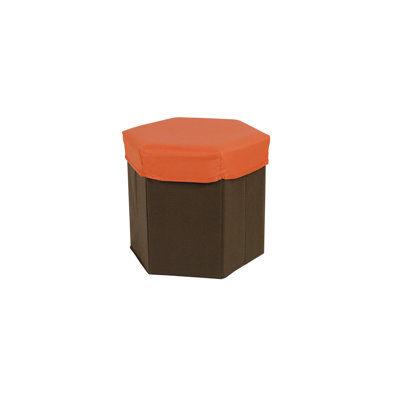 Tadpoles Hexagon Storage Box Stool