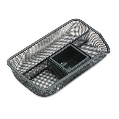 Rolodex Corporation Drawer Organizer, Metal Mesh, Black                                                                                          