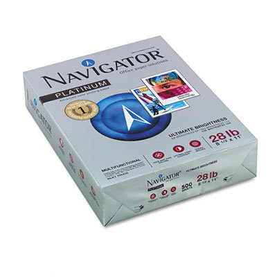 Soporcel North America Platinum Office Paper, 99 Brightness, 28lb, Letter, White, 2,500 Sheets