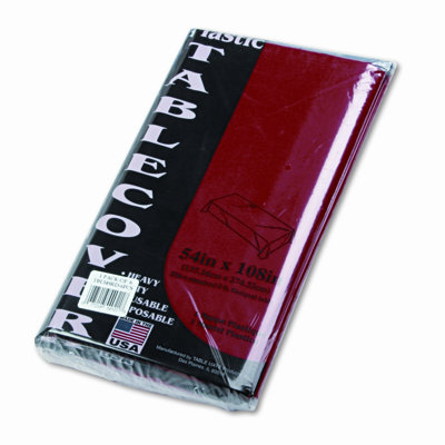 Tablemate Products Table Set Rectangular Tablecloth (Set of 6)