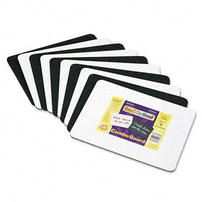 THE CHENILLE KRAFT COMPANY                         Creativity Street Combination Dry-Erase / Chalk Board, 10/Set