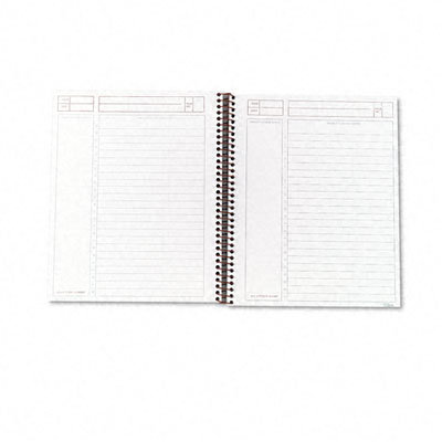 Tops Business Forms Journal Entry Notetaking Planner Pad, Ruled, 6-3/4 x 8-1/2, White