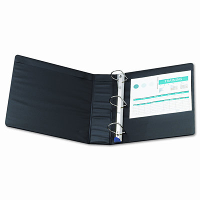 Wilson Jones Locking No-Gap D-Ring Vinyl Binder, 2in Capacity, Blue                                                                       