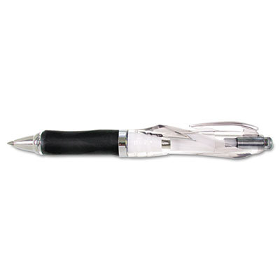 Zebra Pen Corporation Spiral Retractable Ballpoint Pen, Fine Pt, Blue