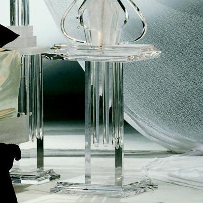 Sylvana Acrylic Nightstand by Shahrooz -image