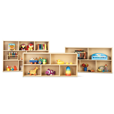 Young Time Toddler Two Shelf Storage Unit