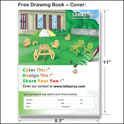 Lohasrus Kids Toy Box