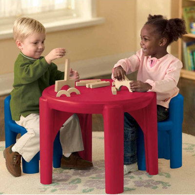 Little Tikes Kids 3 Piece Table and Chair Set