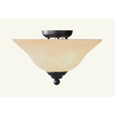 Livex Lighting 2 Light Flush Mount