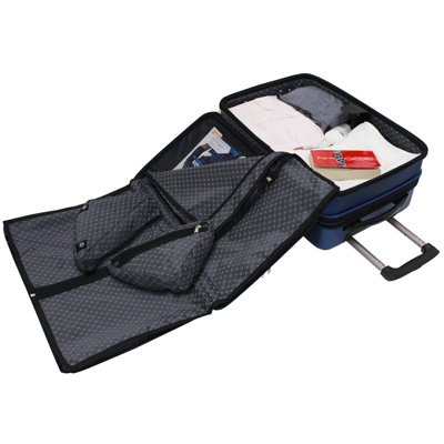 Traveler's Choice Siena 21" Hardsided Rolling Upright
