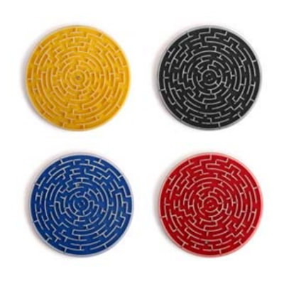 Kikkerland Roll-A-Coasters (Set of 4)