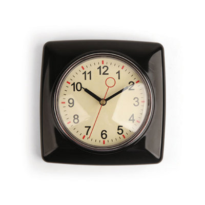 Kikkerland Retro Wall Clock