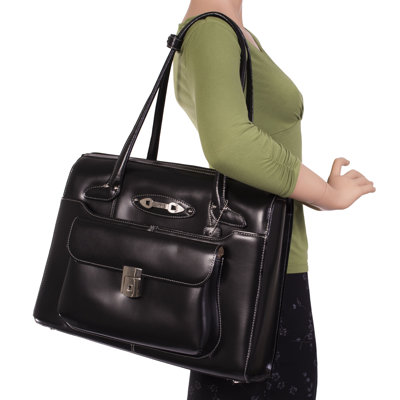 McKlein USA W Series Wenonah Leather Ladies' Briefcase