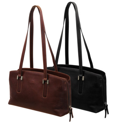 Tony Perotti The Green Collection Ferrara Multi-Gusset Handbag