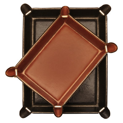 Tony Perotti Italico Ultimo Grande Leather Travel Tray