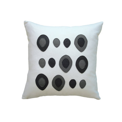 Balanced Design Eggs Applique Pillow