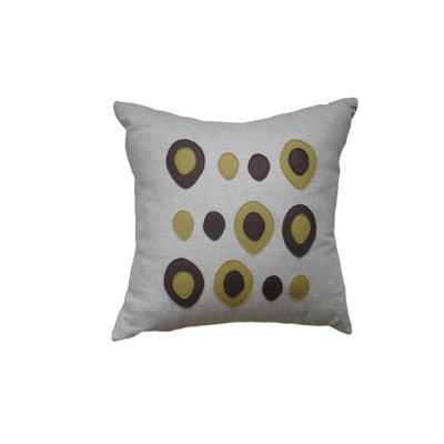 Balanced Design Eggs Applique Pillow