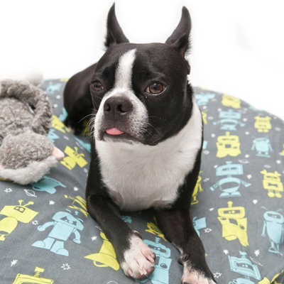 Molly Mutt Mr. Roboto Round Dog Duvet