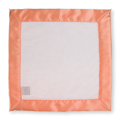 Swaddle Designs Baby Lovie in White with Pastel Trim