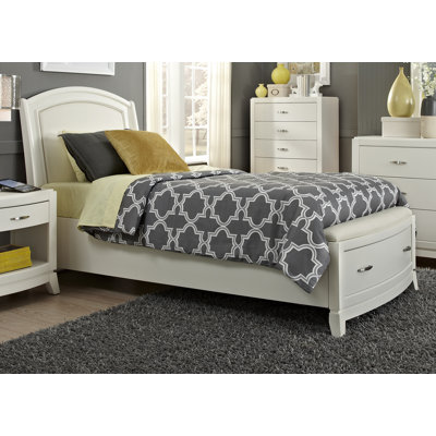 Leather Upholstered Storage Platform Bed by Liberty Furniture -image