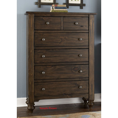 Solid Living 5 Drawer Chest by Liberty Furniture -image