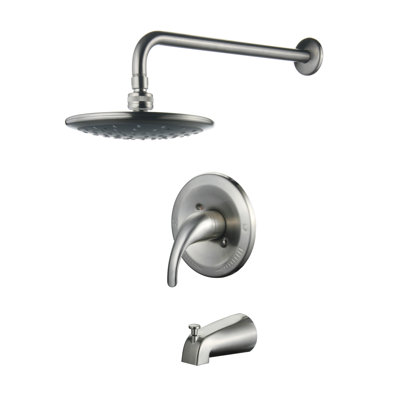 Yosemite Home Decor Pressure Balanced Thermostatic Tub and Shower Faucet