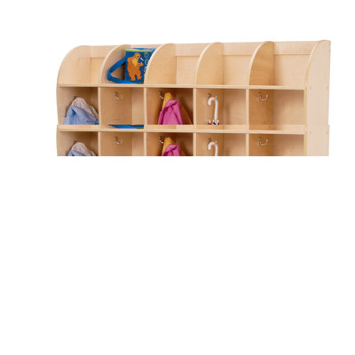 Whitney Brothers NewWave 5-Section Coat Locker