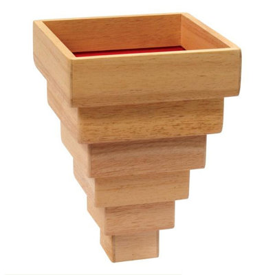 Guidecraft Stacking Rainbow Pyramid