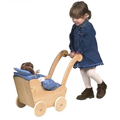 Guidecraft Doll Buggy in Natural