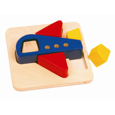 Guidecraft Airplane Primary Puzzle