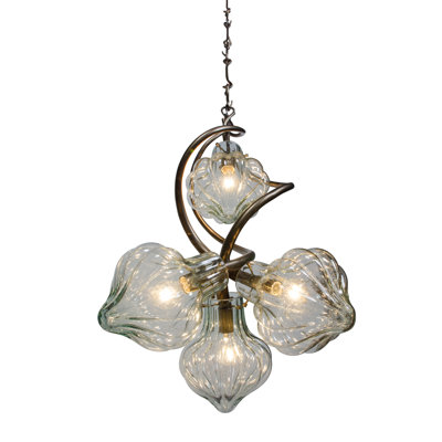 Varaluz Tusk 4 Light Foyer Pendant