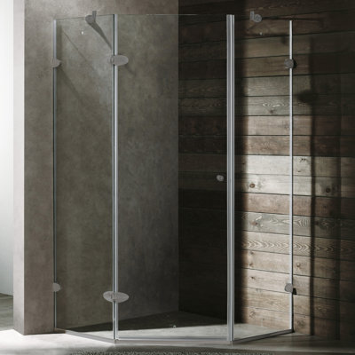 Vigo Neo-Angle Door Frameless Shower Enclosure