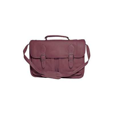 David King Top Handle Flapover Portfolio Bag