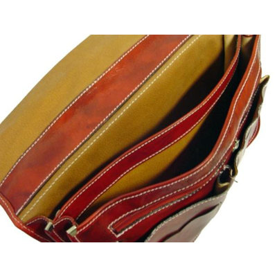 Alberto Bellucci Verona Comano Double Gusset Briefcase