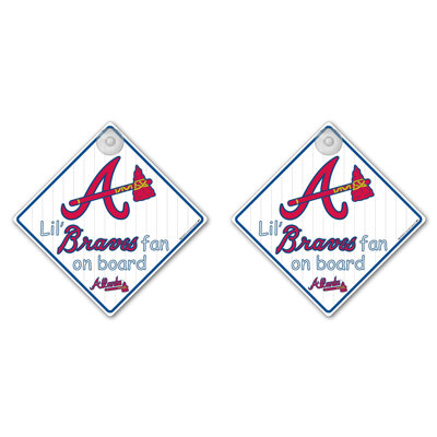 Team Pro-Mark MLB Lil Fan on Board Sign (Set of 2)