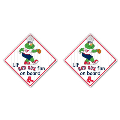 Team Pro-Mark MLB Lil Fan on Board Sign (Set of 2)