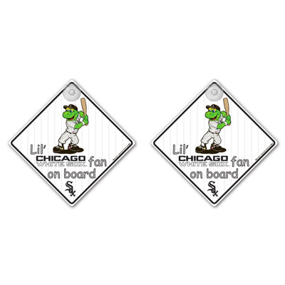 Team Pro-Mark MLB Lil Fan on Board Sign (Set of 2)