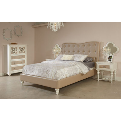 Paris Upholostered Bedroom Set by Najarian Furniture -image