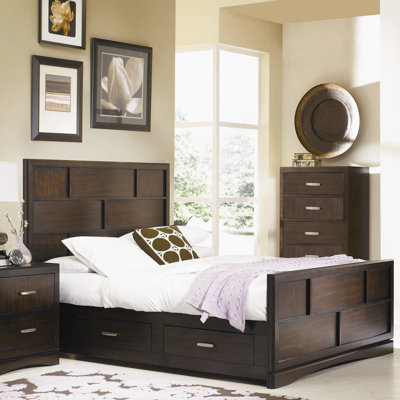 Key West Storage Panel Bed by Najarian Furniture -image