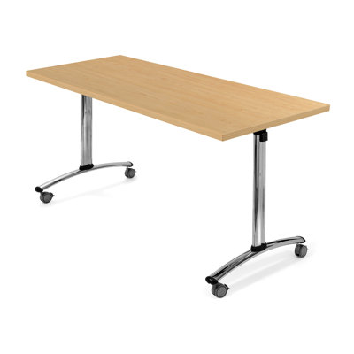 SurfaceWorks Drive 36" x 72" Rectangular Flip Top Table