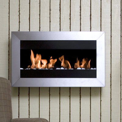 Bio-Blaze Square I Ethanol Fuel Fireplace