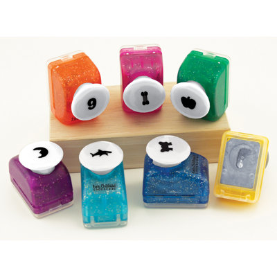 ECR4kids 40 Shape Kraft Punches in Zipper Case