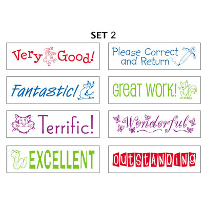 ECR4kids Self Inking Teacher Stampers