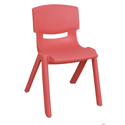 ECR4kids 11" Polypropylene Classroom Stackable Chair