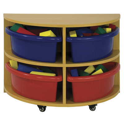 ECR4kids Half Circle Low Storage Center