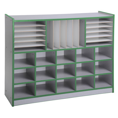ECR4kids Multi Section Laminate Storage Unit