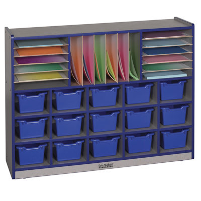 ECR4kids Multi-Section Laminate Storage Unit