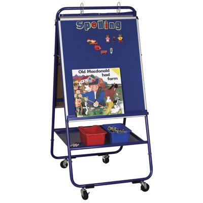 ECR4kids Steel Teacher Easel - Single